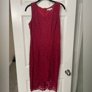 Red Lace Dress